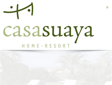 Tablet Screenshot of casasuaya.com